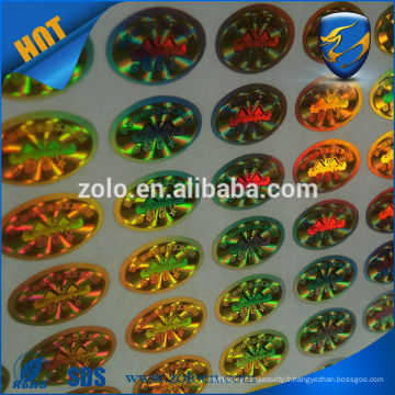 Facotry direct production Shenzhen ZOLO holographic bopp film thermique